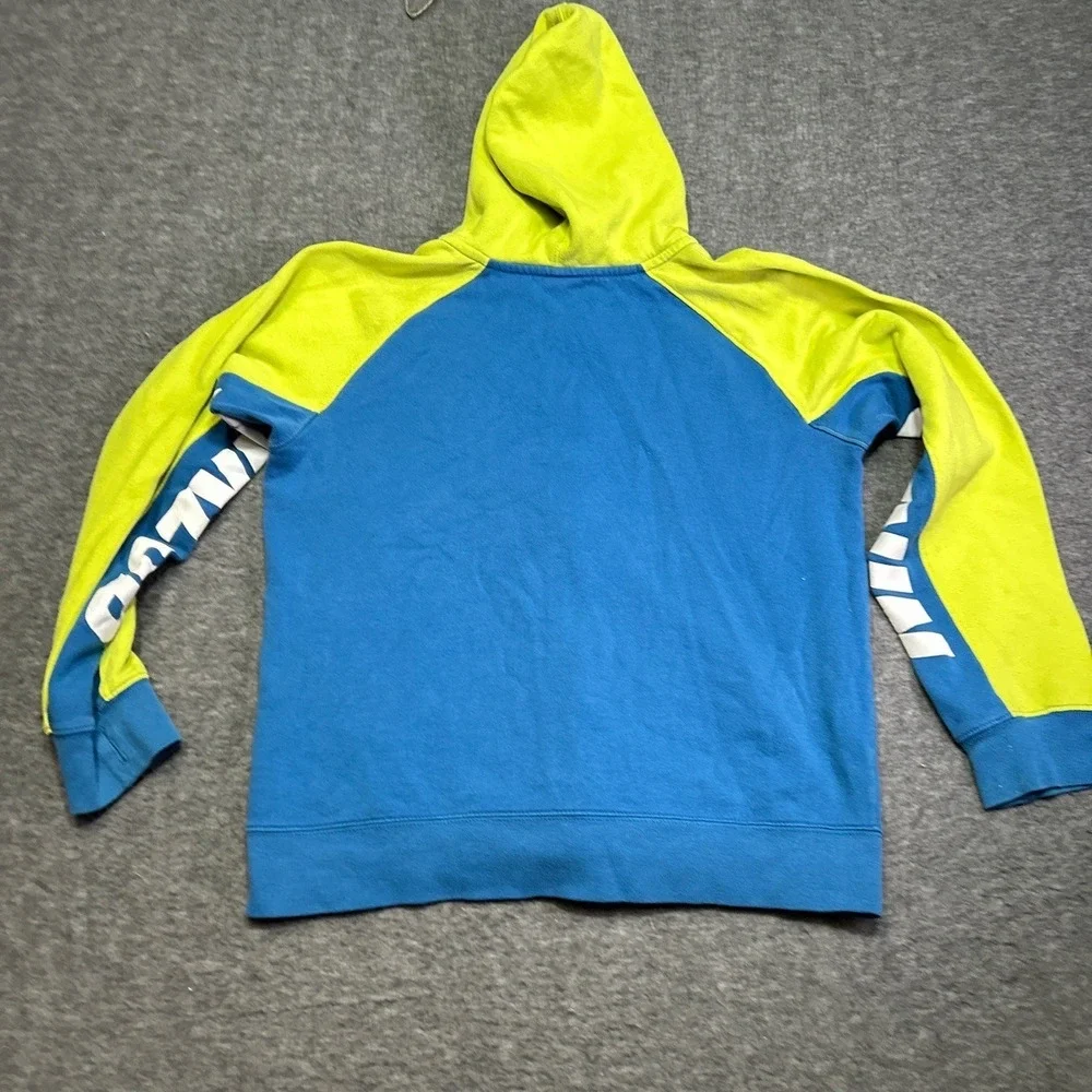 Nike SB Jacket Boys XL‎ Hoodie Green Blue Skateboarding Colorblock Casual